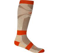 Klim Vented, chaussettes longues S Beige/Marron/Orange Beige/Marron/Orange