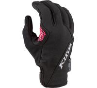 Klim Versa Gants de moto de dames, noir-rose, taille M pour femmes