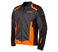 Klim Veste moto textile Induction Gore‑Tex® Noir/Gris/Orange Taille 2XL Homme