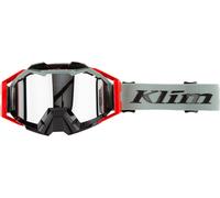 Klim Viper Pro Lunettes de motoneige, Gris/Noir, Taille unique