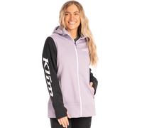 Klim Visita Full Sweat à capuche zippé pour dames, violet/noir, Taille M