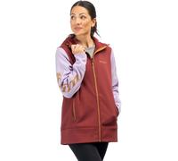 Klim Visita Long, zip hoodie women M Rouge Foncé/Violet Rouge Foncé/Violet