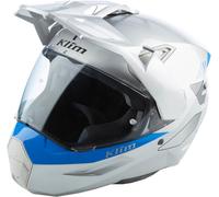 Klim X1 Alpha Carbon Barre Enduro, gris-bleu, taille M pour homme
