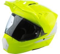 Klim X1 Alpha Carbon Barre Enduro, Jaune néon, Taille M (57/58)