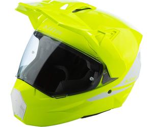 Klim X1 Alpha Carbon Barre Enduro, Jaune néon, Taille XL (61/62)