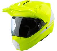 Klim X1 Alpha, casque d aventure L Jaune Néon/Blanc Jaune Néon/Blanc