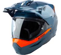 Klim X1 Alpha Concept, casque d aventure XXL Pétrole/Orange Pétrole/Orange