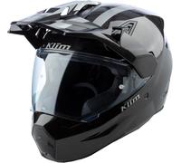 Klim X1 Alpha Patriot, casque d aventure L Noir/Gris Noir/Gris