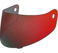 Klim X1 Visière, Rouge miroir