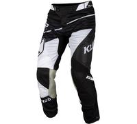 Klim XC Lite 2019 Pantalon Motocross, Blanc/Noir, Taille 24