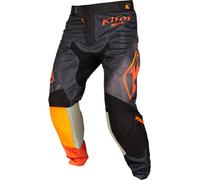 Klim XC Lite Corrosion Pantalon de motocross, Gris/Orange, Taille 30/31