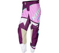 Klim XC Lite, pantalon textile femme 12 Mauve/Fuchsia/Blanc Mauve/Fuchsia/Blanc