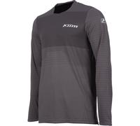Klim XC Pro Cooling Maillot Motocross, noir-gris, taille M pour homme