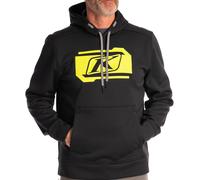 Klim Zone Sweat à capuche, noir, taille 2XL pour homme