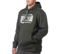 Klim Zone Sweat à capuche, vert, taille S pour homme