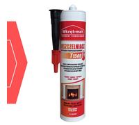 KLIMAS Mastic Silicone Haute Température Joint Réfractaire 310ml