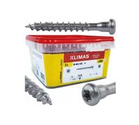 Klimas Vis pour ferrures d'angle Blanc 5x40 - 1000 pcs.