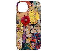 Klimt Collage Art, Style Scrapbook Gustav Coquette Coque pour iPhone 14 Plus