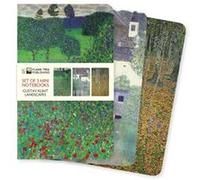 Klimt Landscapes Set of 3 Mini Notebooks Klimt Landscapes Set of 3 Mini Notebooks (Auteur)