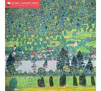 Klimt Landscapes Wall Calendar 2026 (Art Calendar)
