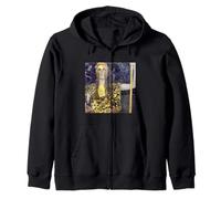 Klimt Pallas Athéna Déesse Grecque Guerre Sagesse Mythologie Art Sweat à Capuche