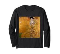 Klimt Portrait d'une Femme en Or Manche Longue