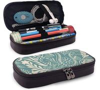 Klimt Trousse À Crayons En Toile Motif Vignes Et Fleurs 21 X 5,5 X 5 Cm