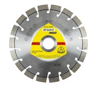 Klingspor DT 600 U Disques à tronç. Diamanté Klingspor 150 x 2,4 x 22,23 mm 18 segments 20 x 2,4 x 9 mm, denture courte Quantité:1