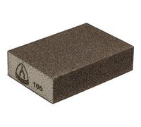 Klingspor SK 500 Blocs abrasifs Aluminium Oxide Klingspor 70 x 100 x 25 mm Grain 60 Quantité:100