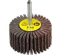 Klingspor Roues à lamelles sur tige KM 613 30 x 15 x 6 mm Grain 60 10 pièces