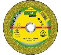 KLINGSPOR 242144A 242144 C 24 EX Lot de 25 disques à tronçonner 125 x 2,5 x 22,23 mm