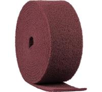 Klingspor 258887 NRO 400 Rouleau abrasif, 10 m x 115 mm fin, Rouge-brun