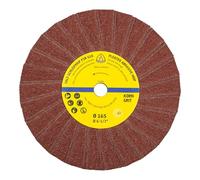 KLINGSPOR 26033 FSR 618 Lot de 10 disques abrasifs 165 x 14 mm Grain 220 1 rangée 2 lamelles par paquet