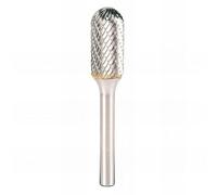 Klingspor 295688 - Fraises en Carbure pour Surfaces, Contours et Rayons - Cylindre à Nez Sphérique - FR|HF100C|3|S|6X18X6- Contenu: 1 Pièce