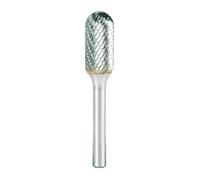 Klingspor 295713 - Fraises en Carbure pour Surfaces, Contours et Rayons - Cylindre à Nez Sphérique - FR|HF100C|6|S|8X19X6- Contenu: 1 Pièce