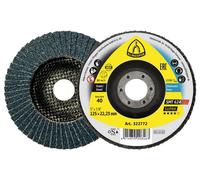 Klingspor 322768 SMT 624 Assiette de maille abrasive, 115 x 22,23 mm grain 80 en forme de voûte 115 mm 10 pc(s)