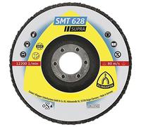 Klingspor 322796 SMT 628 Supra Disque à lamelles Grain 40 droit, 125 mm, Bleu/noir