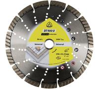 Klingspor 325045 DT 900 U Special Disque à tronçonner diamanté Diamètre 230 mm Ø de perçage 22.23 mm Matériaux de chantier, Béton universel, Béton ancien,