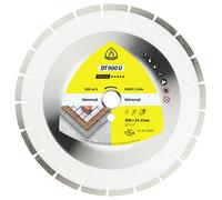 Klingspor 325052 DT 900 U Special Disque à tronçonner diamanté Diamètre 300 mm Ø de perçage 30 mm Matériaux de chantier, Béton