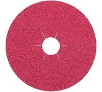 Klingspor 330487 FS 964 ACT Disque fibre Grain 60 Corindon céramique, 125 mm, Rouge
