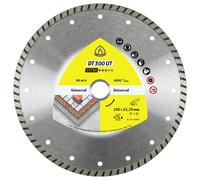 Klingspor 330625 DT 300 UT Extra Disque à tronçonner diamanté Diamètre 100 mm Ø de perçage 22.23 mm Matériaux de chantier, Béton