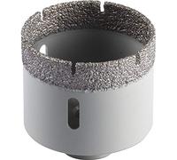 Klingspor 330684 Couronne de forage à sec pour grès cérame - dk 600 F 112 mm 1 Trépans segments 15 mm fermé bord filetage M 14, contenu - 1