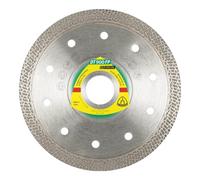 Klingspor DT 900 FP Disques à tronç. Diamanté Klingspor 125 x 1,4 x 22,23 mm 1,4 x 10 mm, Arête de coupe profilée Quantité:1