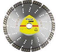 KLINGSPOR 334046 Disque de coupe diamantados Fraiser pour meuleuse d'angle, DT 612 ut, 180 mm x 22.23 mm, 8500 RPM