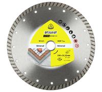 Klingspor 334089 DT 310 UT Extra Disque à tronçonner diamanté Diamètre 125 mm Ø de perçage 22.23 mm Matériaux de chantier, Béton