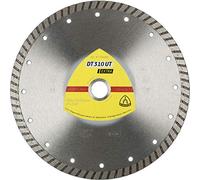 KLINGSPOR 334091 Disque de coupe diamantados Fraiser pour meuleuse d'angle, DT 310 ut, 230 mm x 22.23 mm, 6600 RPM
