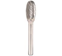 Klingspor 334135 - Fraises en Carbure pour Surfaces, Contours et Rayons - Cylindre à Nez Sphérique - FR|HF100C|10|S|8X19X6- Contenu: 1 Pièce