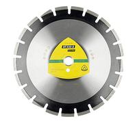 KLINGSPOR 337732 Disque de coupe diamantados grandes pour bitume, grès (géologie), DT 350 A, 350 mm x 20 mm, 5500 RPM, 3.2 mm Segment