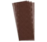 Klingspor 337892 - Grille de Ponçage pour Peinture, Gelcoats, Plâtre, Murs en Plâtre, Matériaux Composites, Bois - VP|AN400|GI|80|S|80X133- Contenu: 50 Pièces