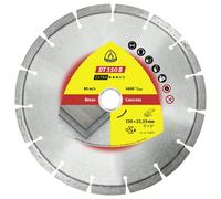 Klingspor 339828 DT 350 B Extra Disque à tronçonner diamanté Diamètre 125 mm Ø de perçage 22.23 mm Béton 1 pc(s)
